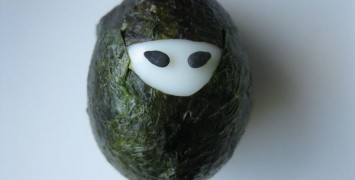 Nutrition Tip Westboro: Egg Ninja in sea weed.