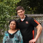 Picture of Burke and fitness success story Parvesh